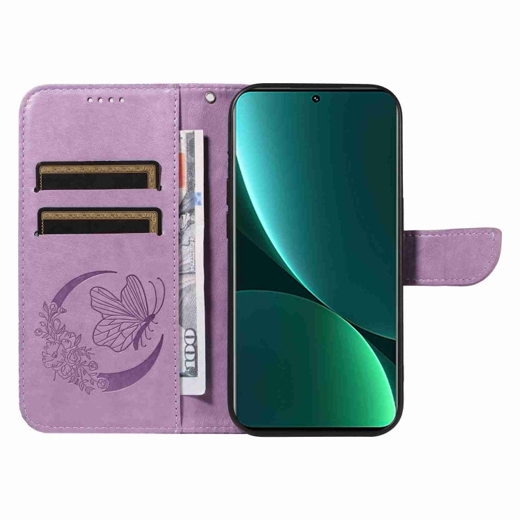 For Xiaomi 12 Pro Swallowtail Butterfly Embossed Leather Phone Case