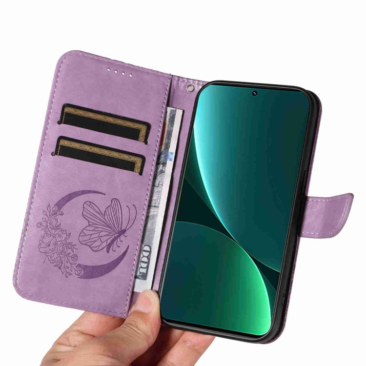 For Xiaomi 12 Pro Swallowtail Butterfly Embossed Leather Phone Case