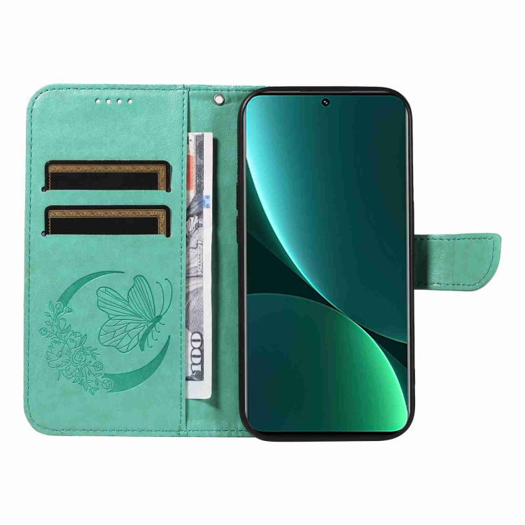 For Xiaomi 12 Pro Swallowtail Butterfly Embossed Leather Phone Case