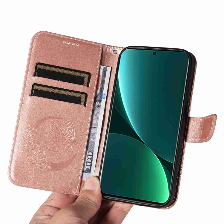 For Xiaomi 12 Pro Swallowtail Butterfly Embossed Leather Phone Case