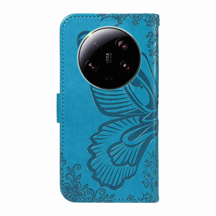 For Xiaomi 13 Ultra Swallowtail Butterfly Embossed Leather Phone Case