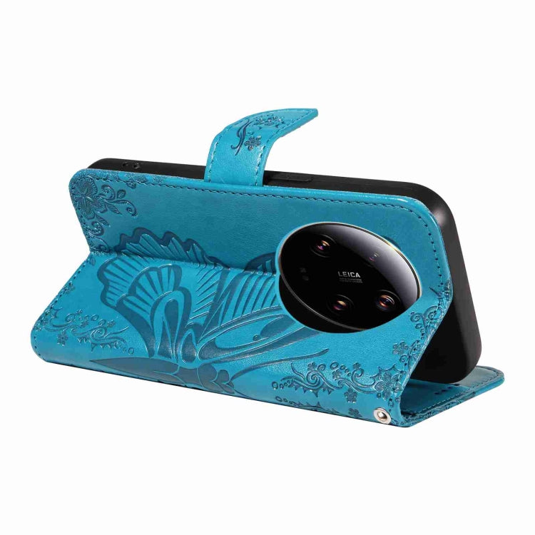 For Xiaomi 13 Ultra Swallowtail Butterfly Embossed Leather Phone Case