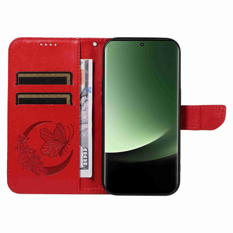 For Xiaomi 13 Ultra Swallowtail Butterfly Embossed Leather Phone Case
