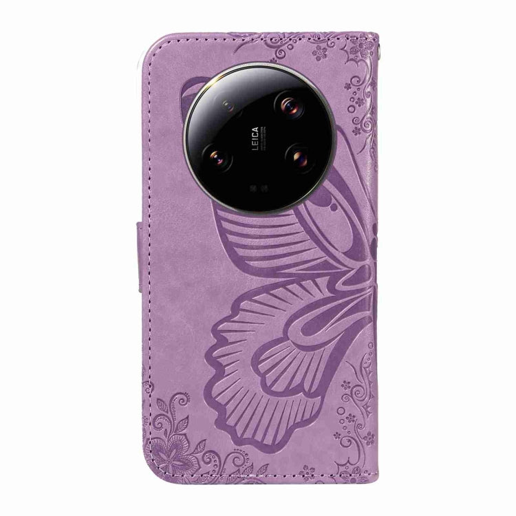 For Xiaomi 13 Ultra Swallowtail Butterfly Embossed Leather Phone Case