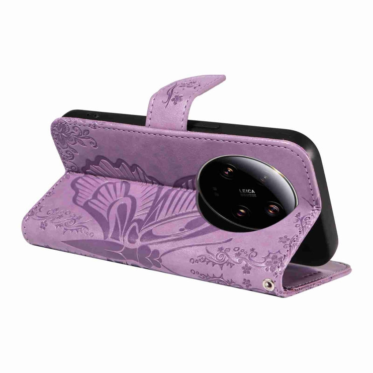 For Xiaomi 13 Ultra Swallowtail Butterfly Embossed Leather Phone Case