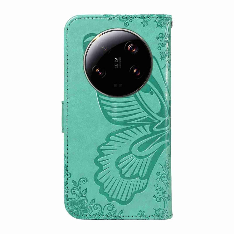For Xiaomi 13 Ultra Swallowtail Butterfly Embossed Leather Phone Case