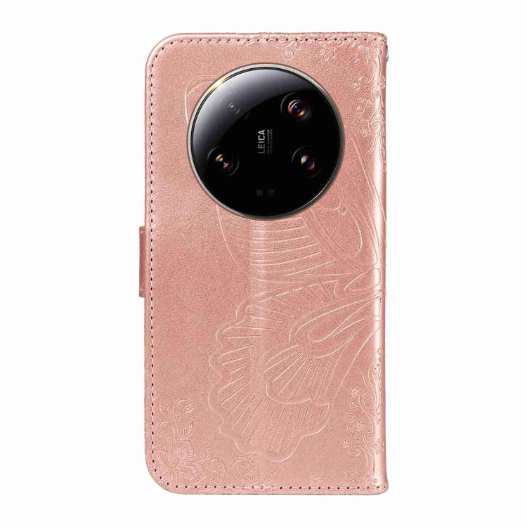 For Xiaomi 13 Ultra Swallowtail Butterfly Embossed Leather Phone Case