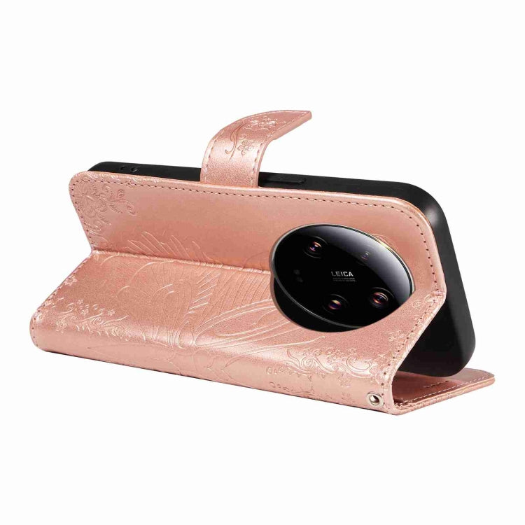 For Xiaomi 13 Ultra Swallowtail Butterfly Embossed Leather Phone Case