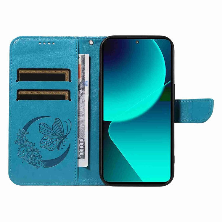 For Xiaomi 13T / 13T Pro Swallowtail Butterfly Embossed Leather Phone Case