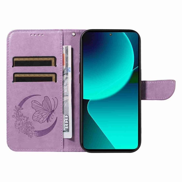 For Xiaomi 13T / 13T Pro Swallowtail Butterfly Embossed Leather Phone Case