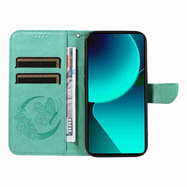 For Xiaomi 13T / 13T Pro Swallowtail Butterfly Embossed Leather Phone Case