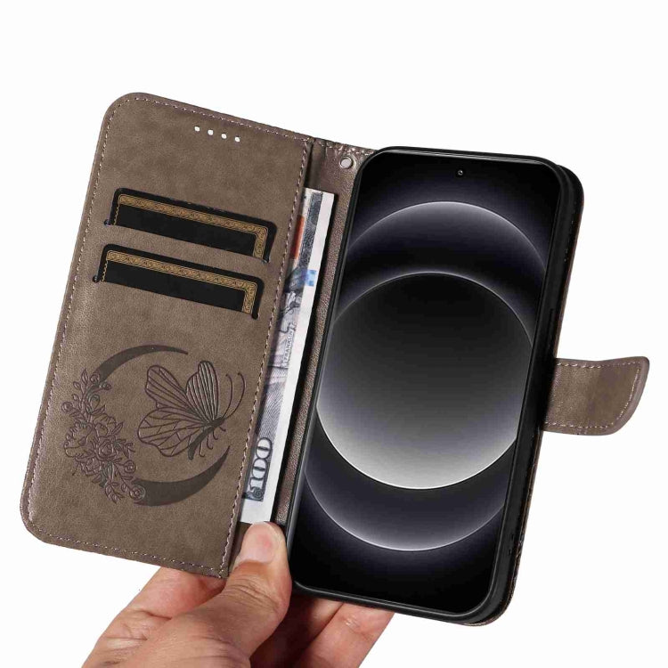 For Xiaomi 14 Ultra Swallowtail Butterfly Embossed Leather Phone Case
