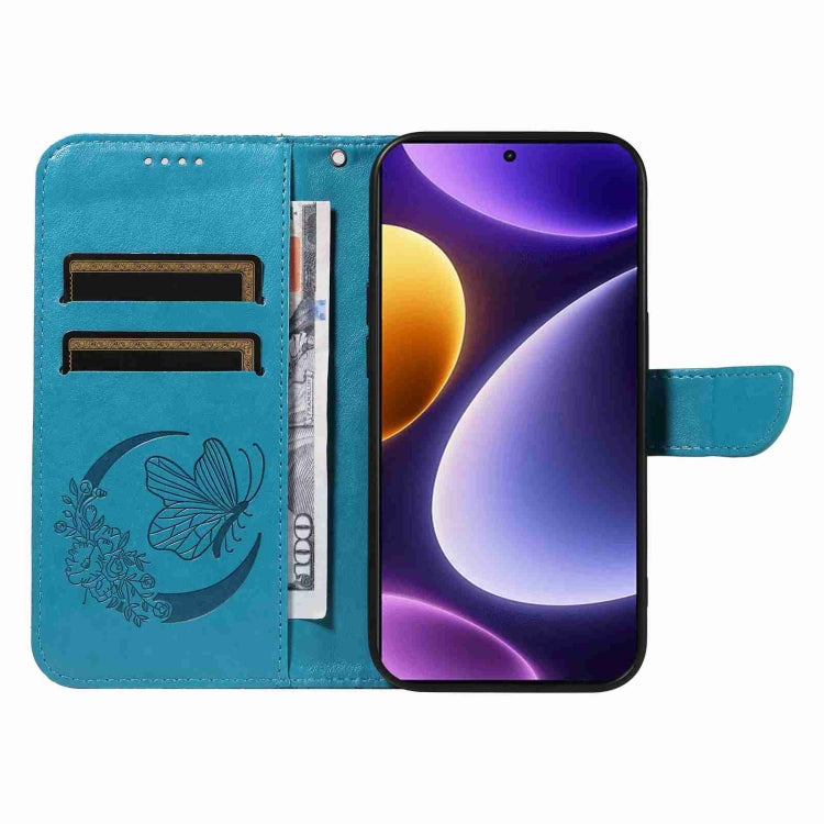 For Xiaomi Redmi Note 12 Turbo / Poco F5 Swallowtail Butterfly Embossed Leather Phone Case