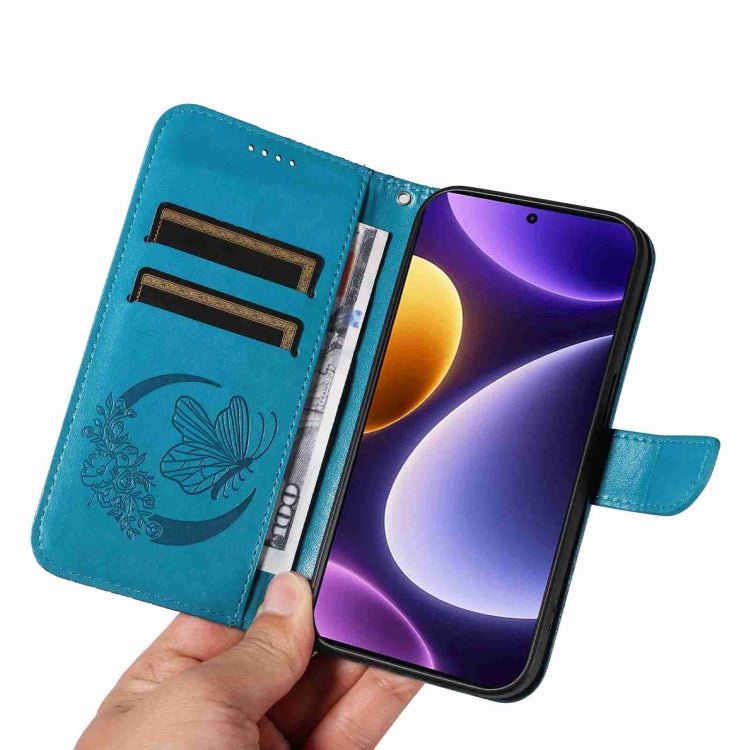 For Xiaomi Redmi Note 12 Turbo / Poco F5 Swallowtail Butterfly Embossed Leather Phone Case