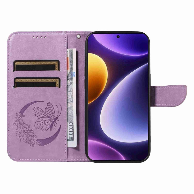 For Xiaomi Redmi Note 12 Turbo / Poco F5 Swallowtail Butterfly Embossed Leather Phone Case
