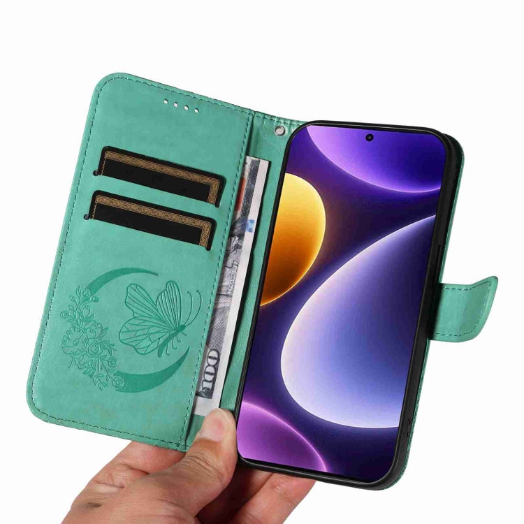 For Xiaomi Redmi Note 12 Turbo / Poco F5 Swallowtail Butterfly Embossed Leather Phone Case