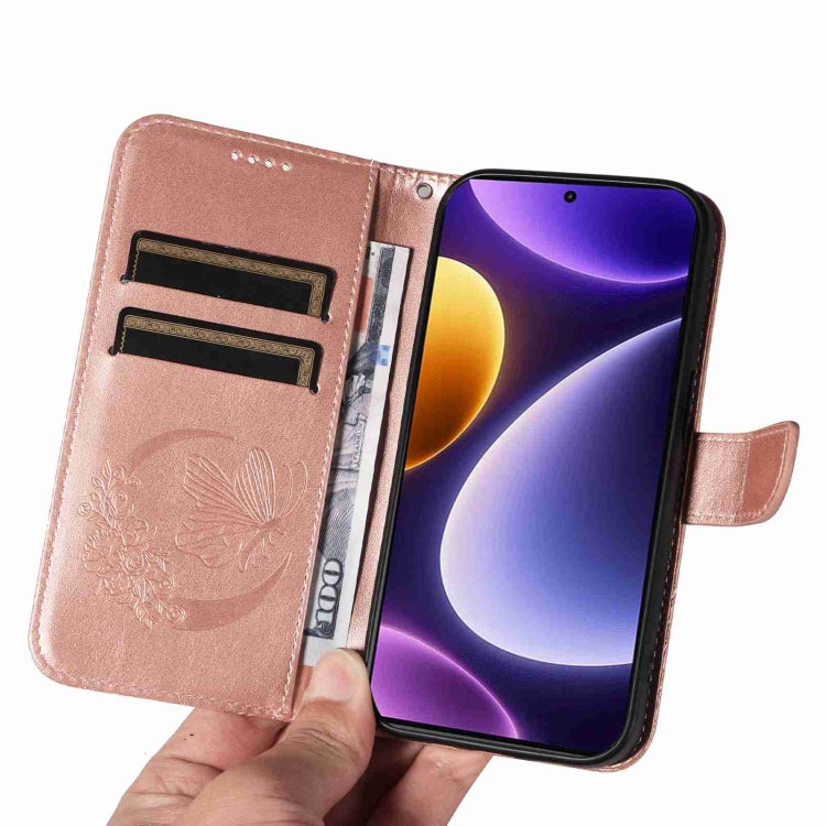 For Xiaomi Redmi Note 12 Turbo / Poco F5 Swallowtail Butterfly Embossed Leather Phone Case