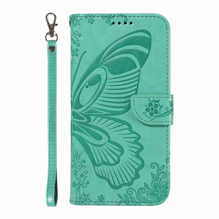 For Xiaomi Redmi 9A Swallowtail Butterfly Embossed Leather Phone Case