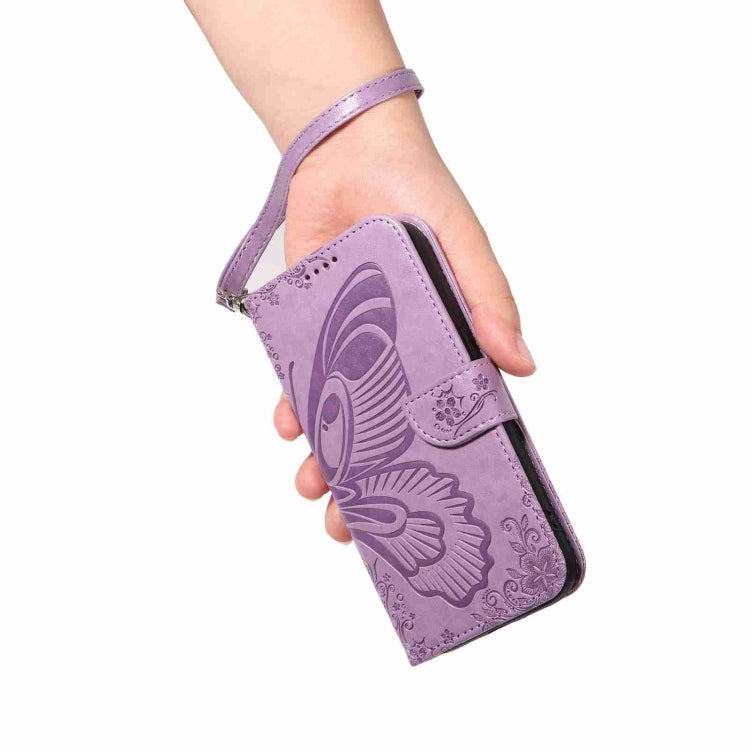 For Xiaomi Redmi A1 Swallowtail Butterfly Embossed Leather Phone Case