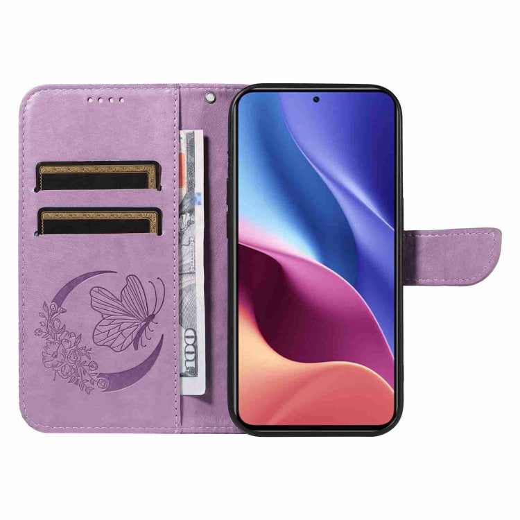 For Xiaomi Redmi K40 / K40 Pro Swallowtail Butterfly Embossed Leather Phone Case