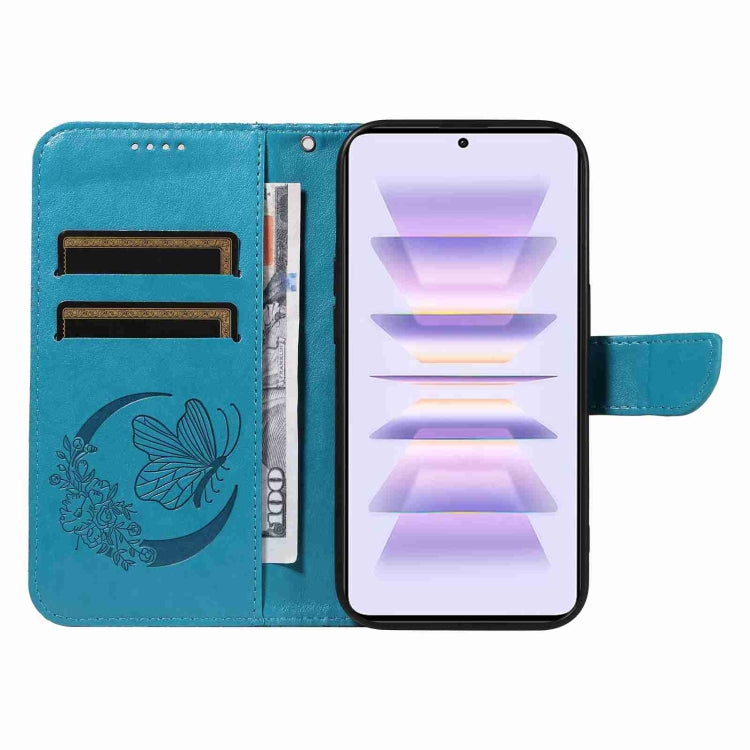 For Xiaomi Redmi K60 / K60 Pro Swallowtail Butterfly Embossed Leather Phone Case