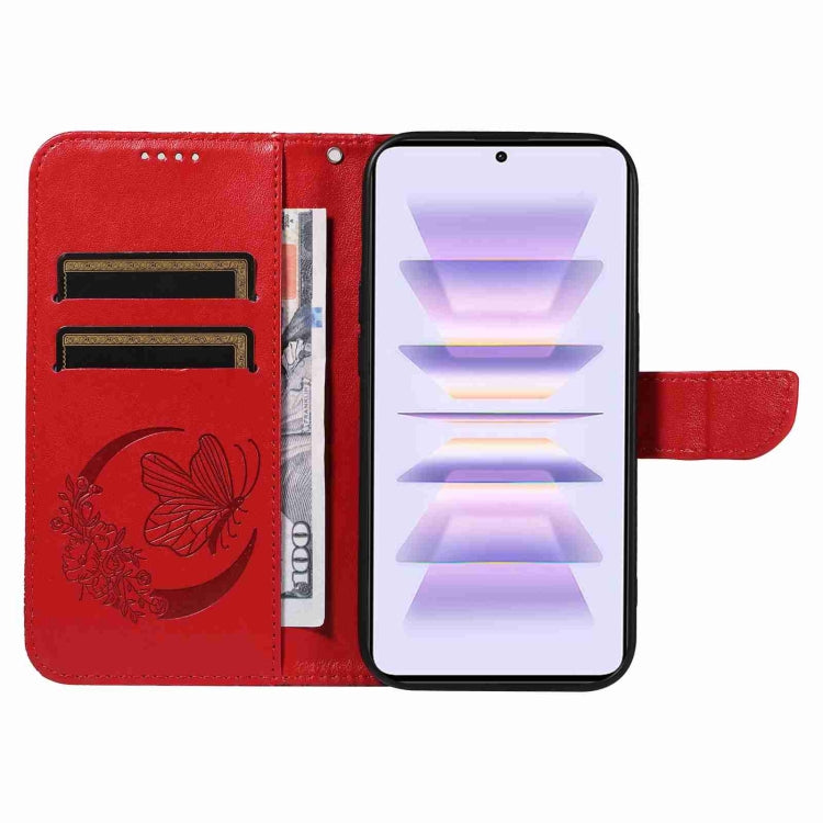 For Xiaomi Redmi K60 / K60 Pro Swallowtail Butterfly Embossed Leather Phone Case