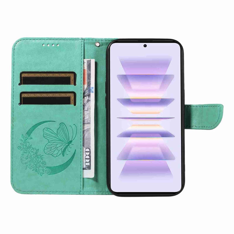 For Xiaomi Redmi K60 / K60 Pro Swallowtail Butterfly Embossed Leather Phone Case