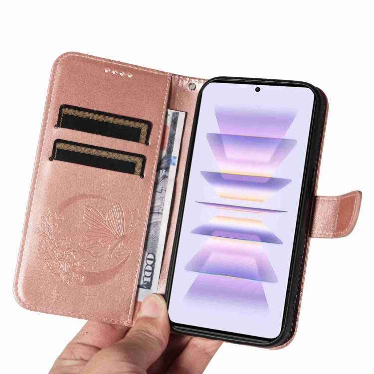 For Xiaomi Redmi K60 / K60 Pro Swallowtail Butterfly Embossed Leather Phone Case