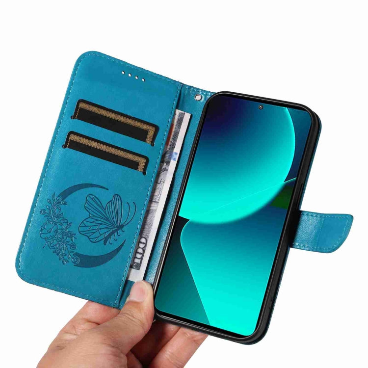 For Xiaomi Redmi K60 Ultra Swallowtail Butterfly Embossed Leather Phone Case
