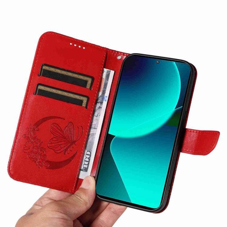 For Xiaomi Redmi K60 Ultra Swallowtail Butterfly Embossed Leather Phone Case
