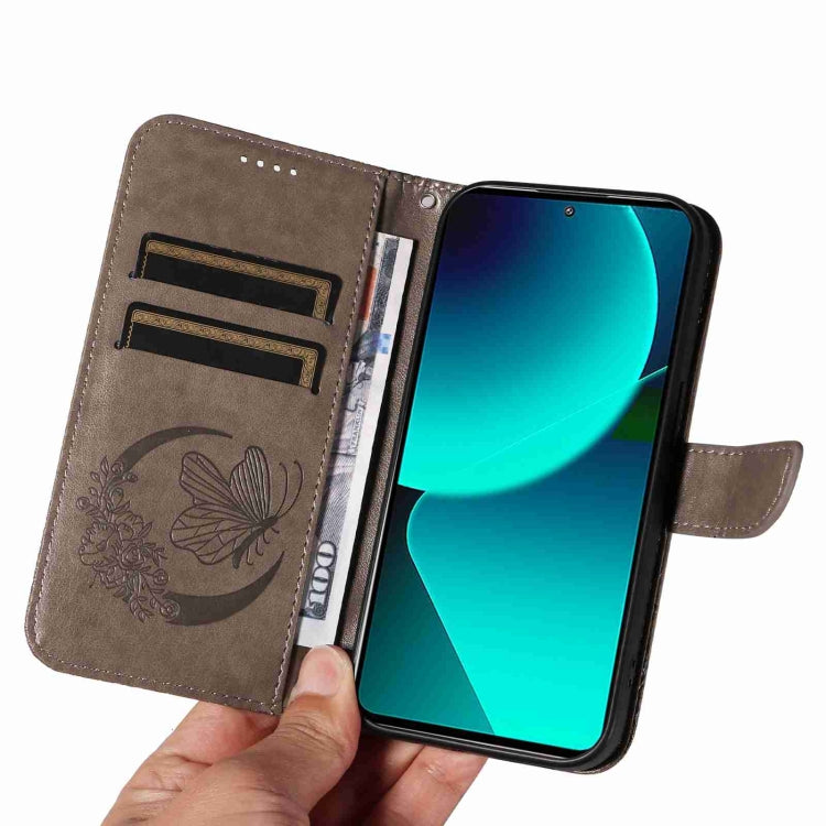 For Xiaomi Redmi K60 Ultra Swallowtail Butterfly Embossed Leather Phone Case