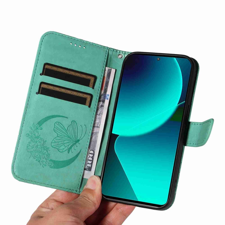 For Xiaomi Redmi K60 Ultra Swallowtail Butterfly Embossed Leather Phone Case