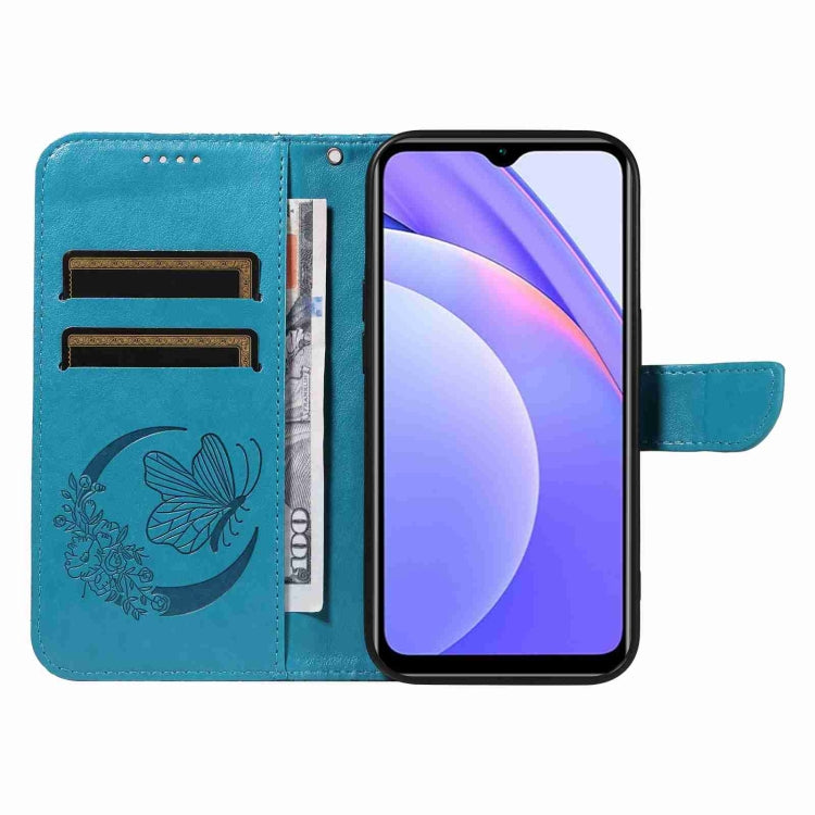 For Xiaomi Redmi Note 10 Pro 4G Swallowtail Butterfly Embossed Leather Phone Case