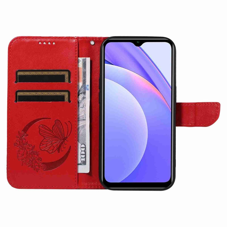For Xiaomi Redmi Note 10 Pro 4G Swallowtail Butterfly Embossed Leather Phone Case
