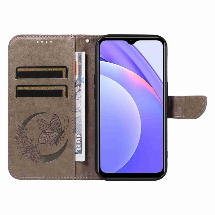 For Xiaomi Redmi Note 10 Pro 4G Swallowtail Butterfly Embossed Leather Phone Case
