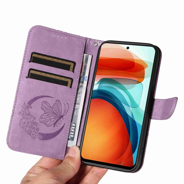 For Xiaomi Poco X3 GT 5G Swallowtail Butterfly Embossed Leather Phone Case