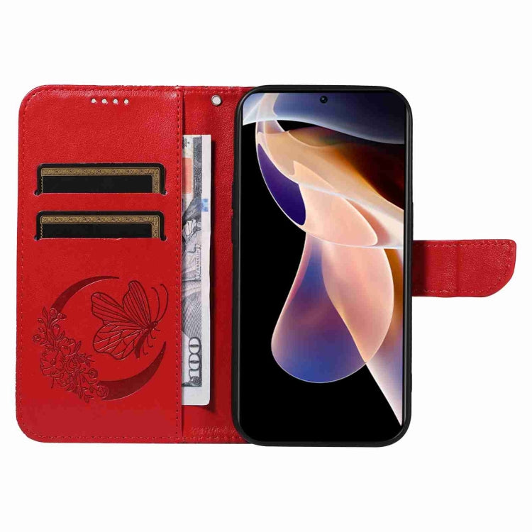 For Xiaomi Redmi Note 11 Pro 5G / 4G Swallowtail Butterfly Embossed Leather Phone Case