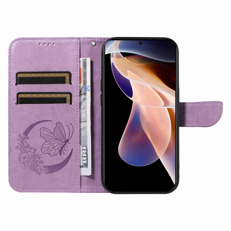For Xiaomi Redmi Note 11 Pro 5G / 4G Swallowtail Butterfly Embossed Leather Phone Case