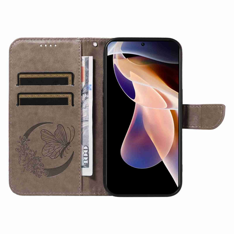For Xiaomi Redmi Note 11 Pro 5G / 4G Swallowtail Butterfly Embossed Leather Phone Case