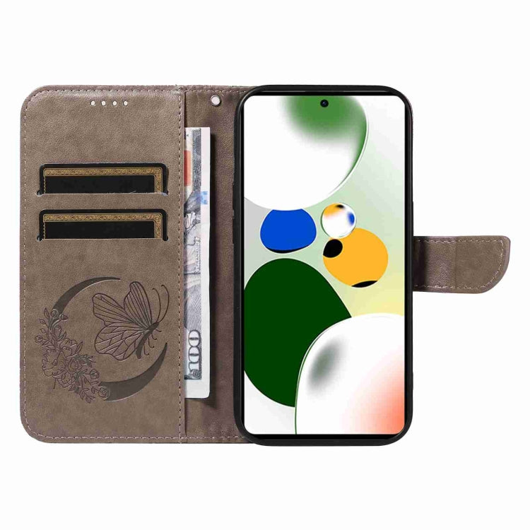 For Xiaomi Redmi Note 12 Pro Speed Swallowtail Butterfly Embossed Leather Phone Case