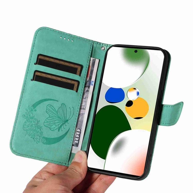 For Xiaomi Redmi Note 12 Pro Speed Swallowtail Butterfly Embossed Leather Phone Case