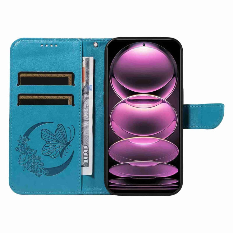 For Xiaomi Redmi Note 12 Pro 5G Global Swallowtail Butterfly Embossed Leather Phone Case