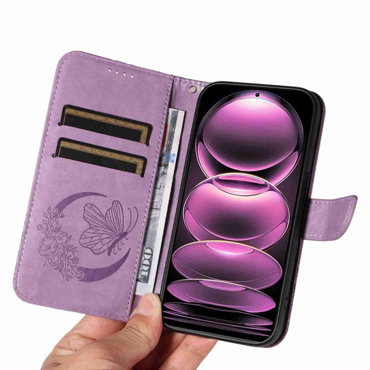 For Xiaomi Redmi Note 12 Pro 5G Global Swallowtail Butterfly Embossed Leather Phone Case