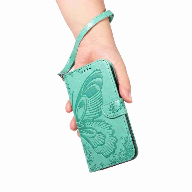 For Xiaomi Redmi Note 13 4G Swallowtail Butterfly Embossed Leather Phone Case
