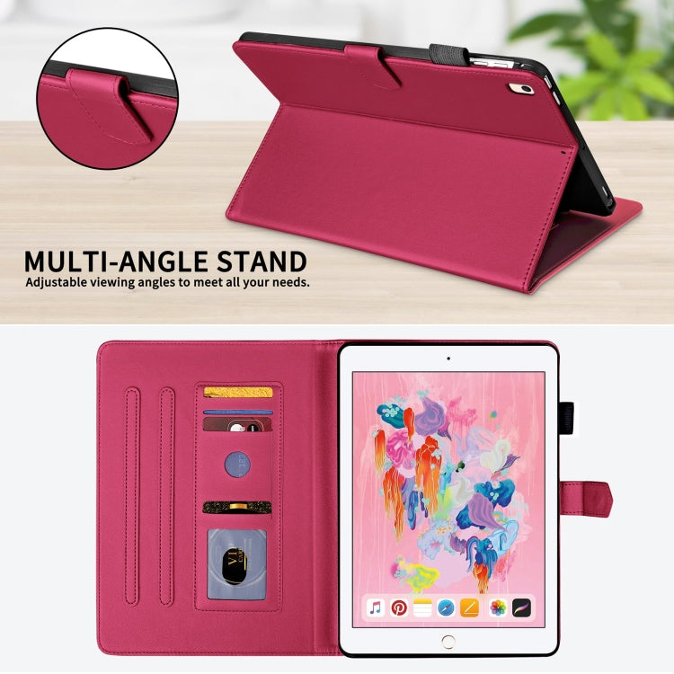 For iPad Air / Air 2 / 9.7 2017 / 2018 Rhombus Lattice Leather Smart Tablet Case