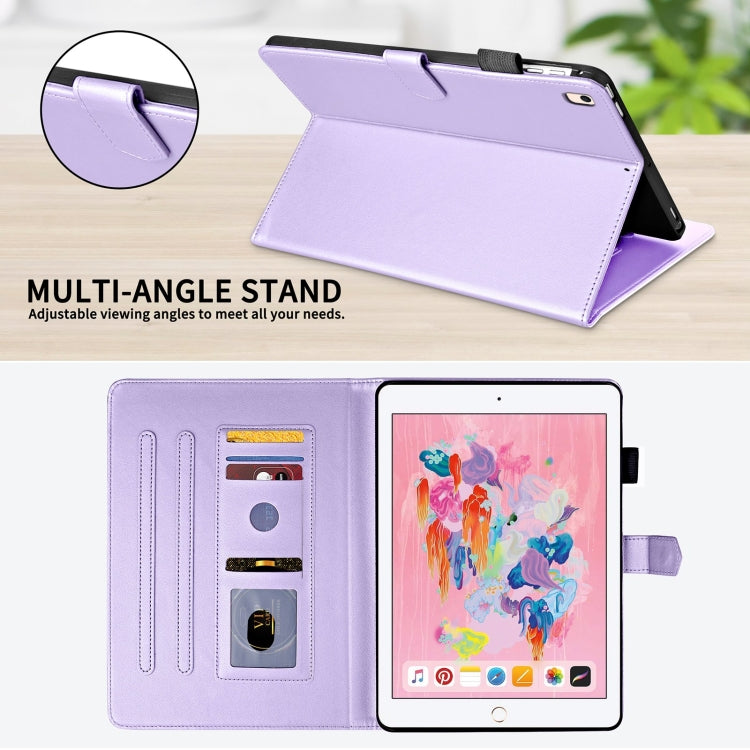 For iPad Air / Air 2 / 9.7 2017 / 2018 Rhombus Lattice Leather Smart Tablet Case