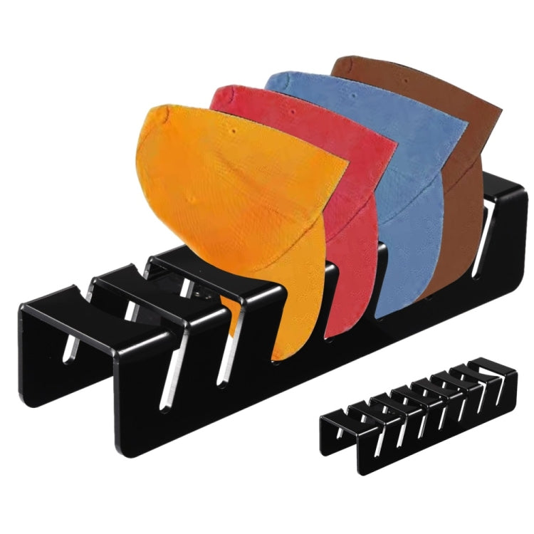 YX101 Acrylic Baseball Cap Stand Can Store 7 Baseball Caps