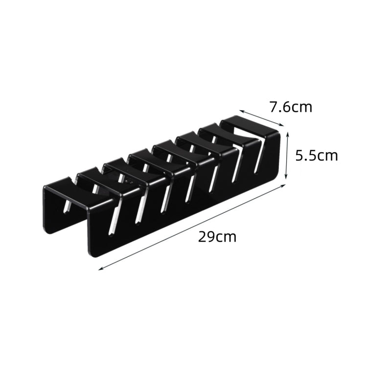 YX101 Acrylic Baseball Cap Stand Can Store 7 Baseball Caps