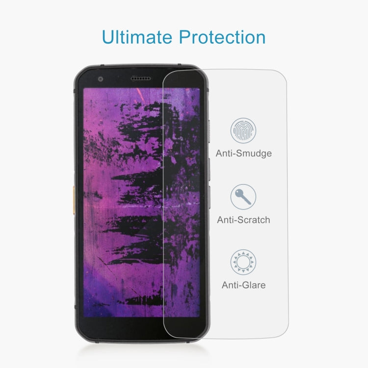 For CAT S62 10pcs 0.26mm 9H 2.5D Tempered Glass Film