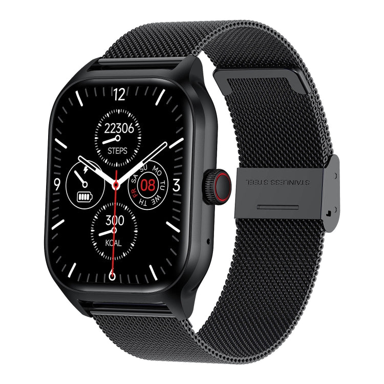 LEMFO LT10 2.01 inch TFT Screen Smart Watch Supports Bluetooth Call / Health Monitoring, Steel Strap